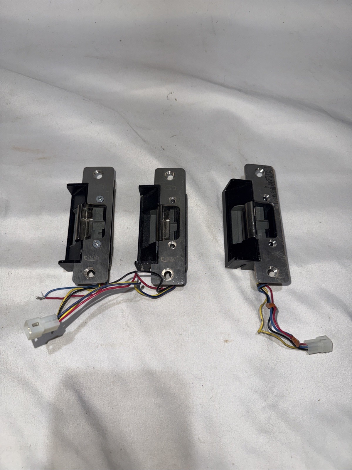 RCI S6504/14 x 10B Electric Door Strike, Lot of 3, Satin Bronze Access Control