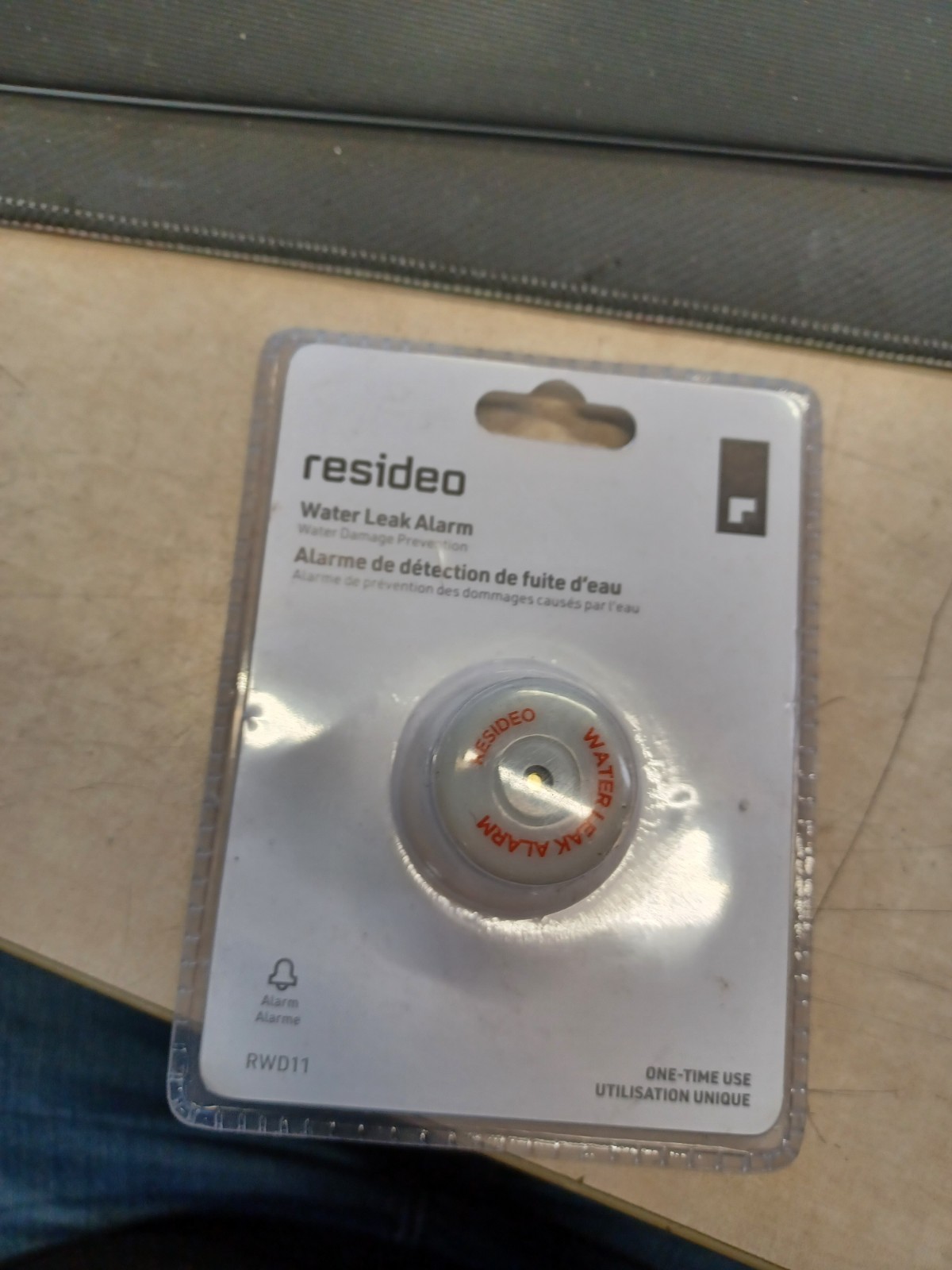 Resideo by Honeywell RWD11 Leak Detector Water Leak Alarm