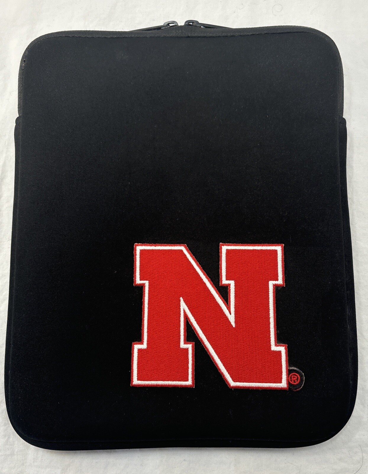 Nebraska College University Centon Zip Up iPad / Tablet Soft Case