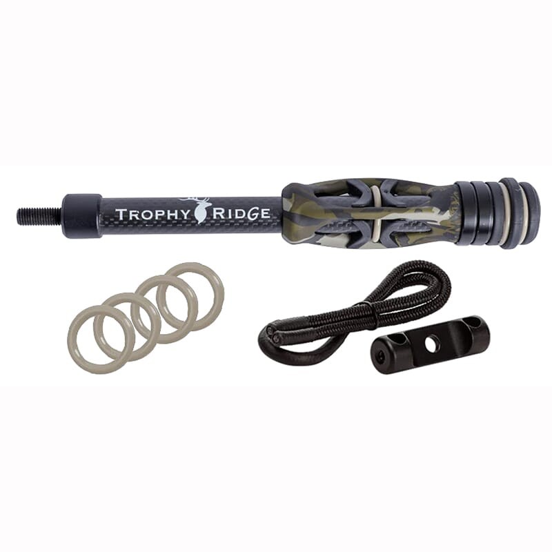 Trophy Ridge Hitman 8" Camo Bow Stabilizer with Quick Connect (AS1908CA): NEW