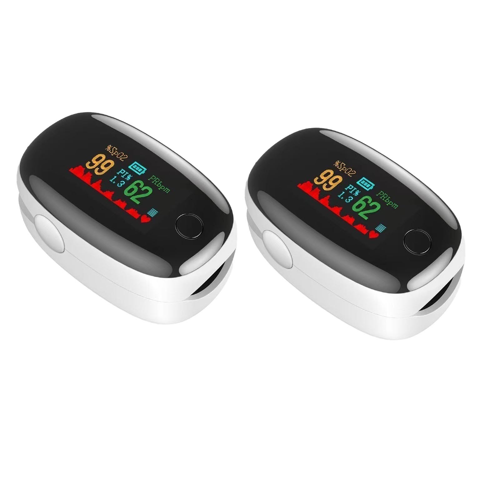 2PCS Pulse O𝑥𝒊meter,Accurate Blood Oxygen Saturation Level Upgraded