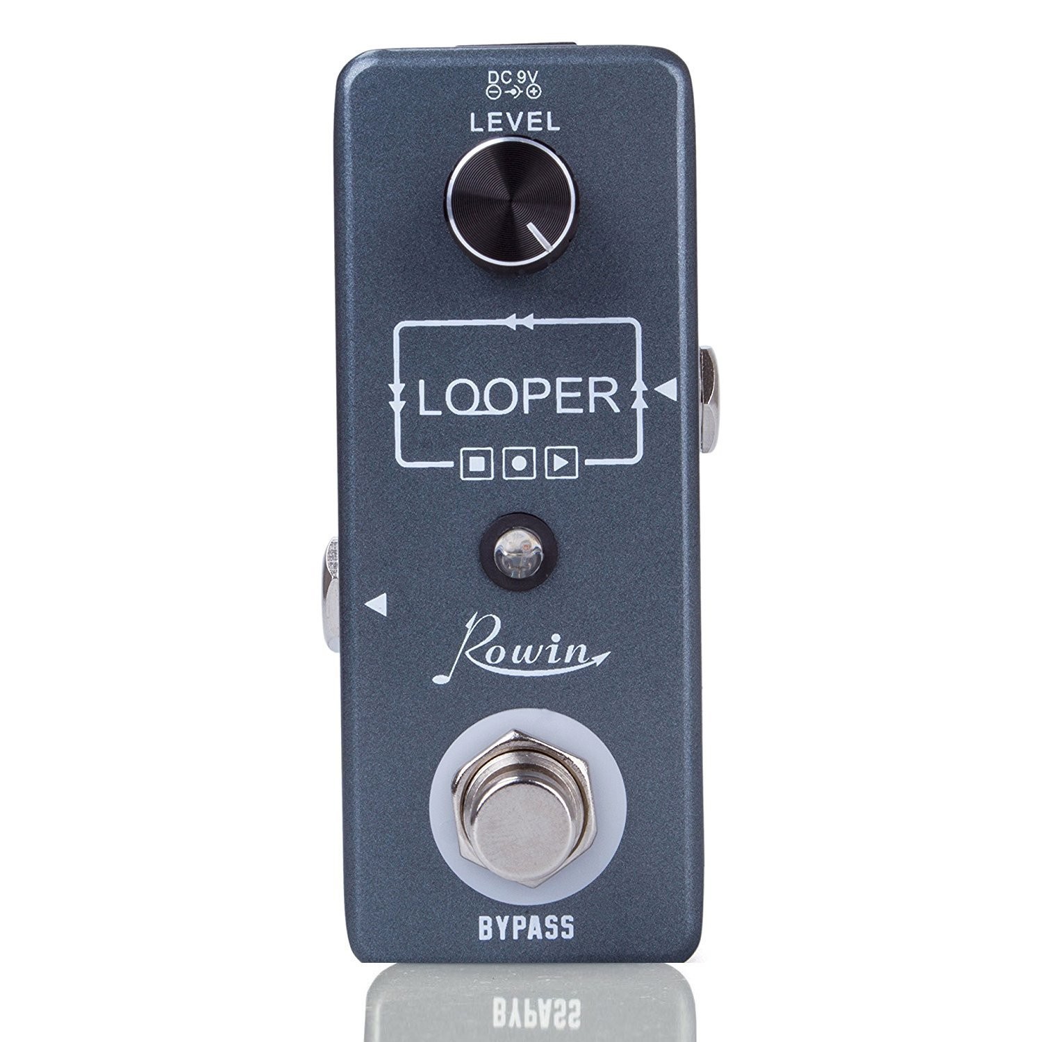 Rowin Looper Guitar Pedal Unlimited Overdubs 10 Minutes of Looping With USB t...