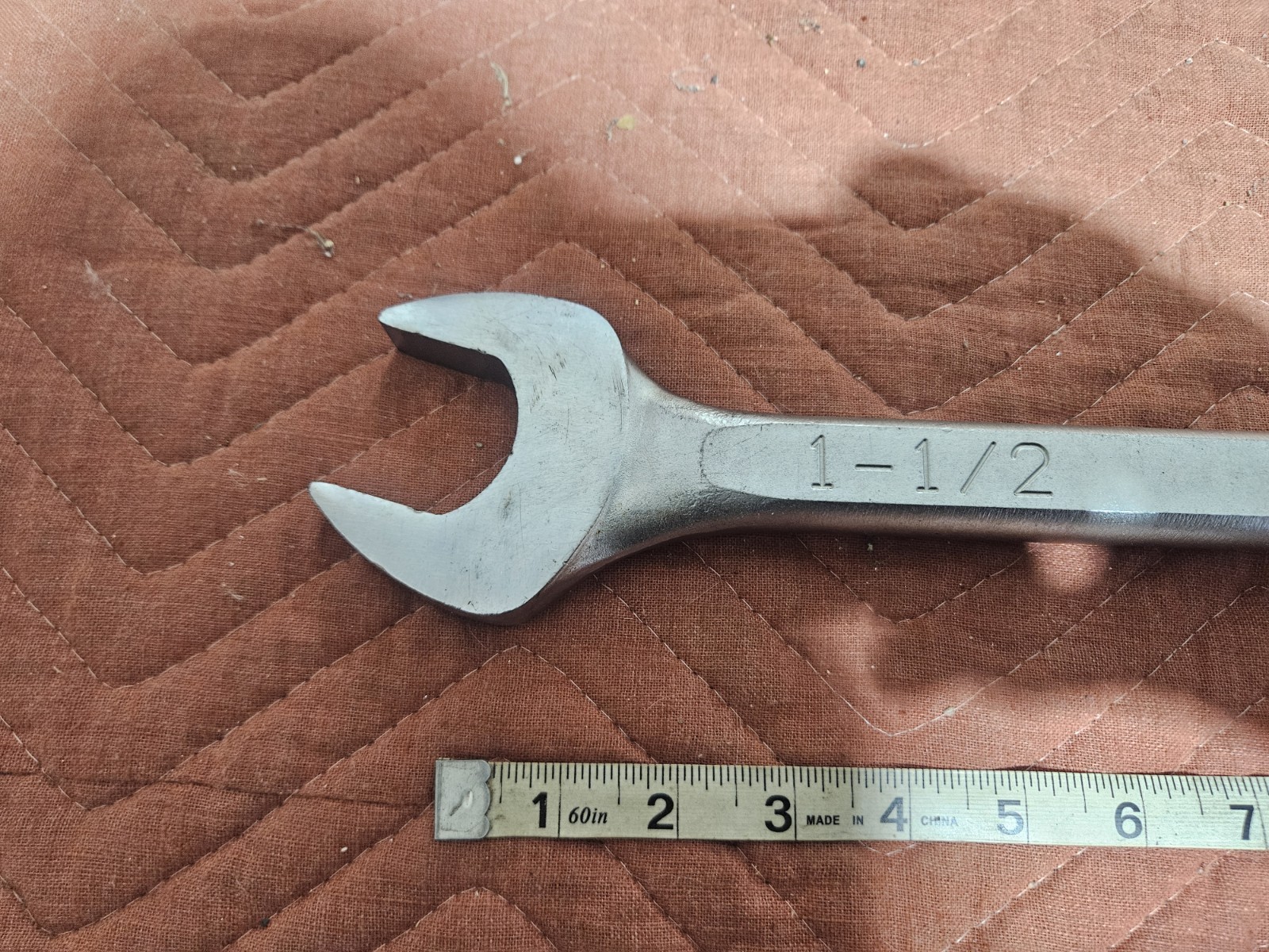 Wright Tool 1148 Combination Wrench WRIGHTGRIP 2.0 12 Point Satin 1-1/2"