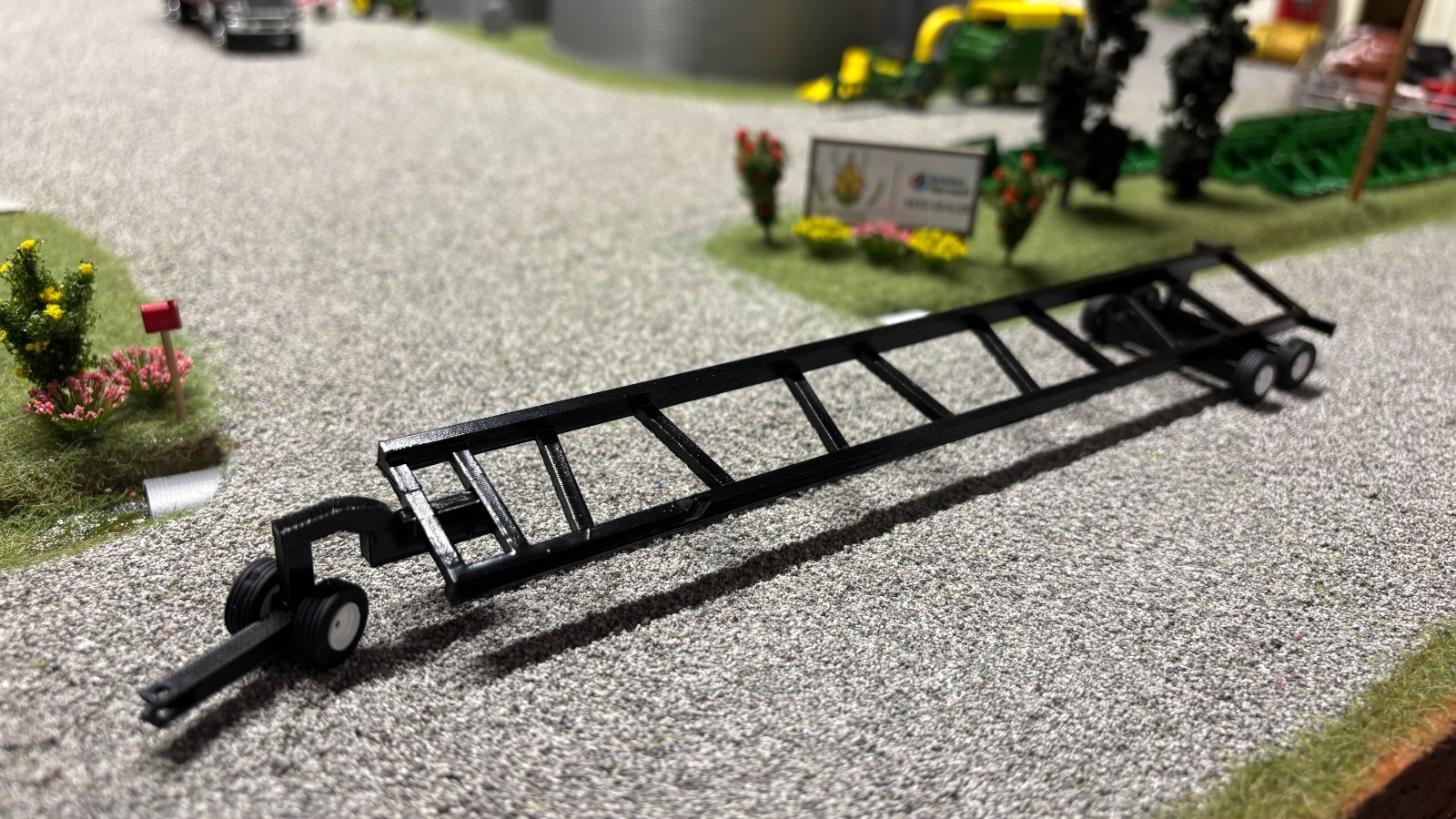 1/64 45ft Head Trailer (BLACK)