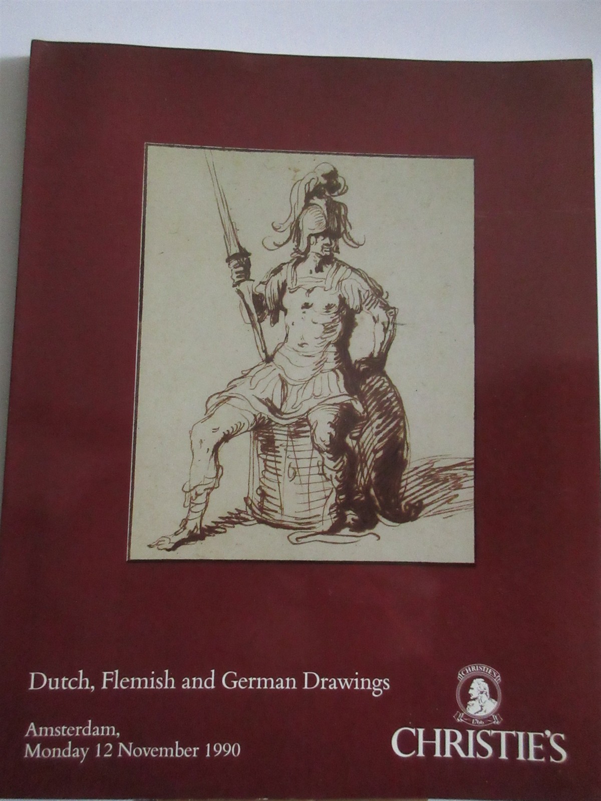 Christies Amsterdam Dutch, Flemish & German Drawings Nov 12 1990 Catalog