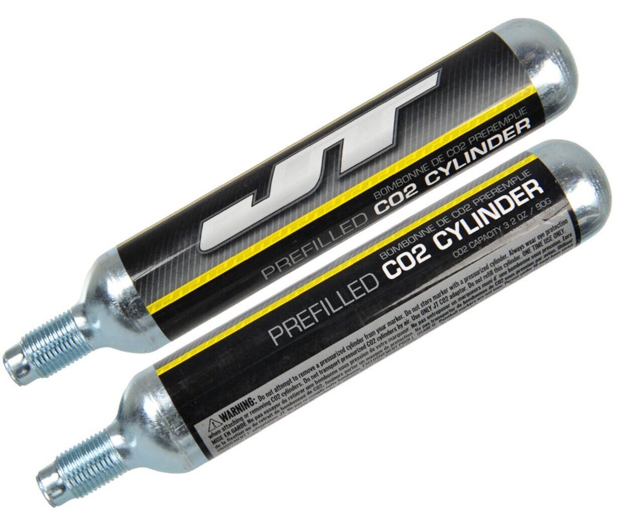 NEW JT 90gram CO2 Cartridge - 2-Pack