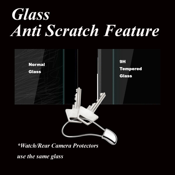 2-Pack Premium Real Tempered Glass Screen Protector for Google Pixel 9a