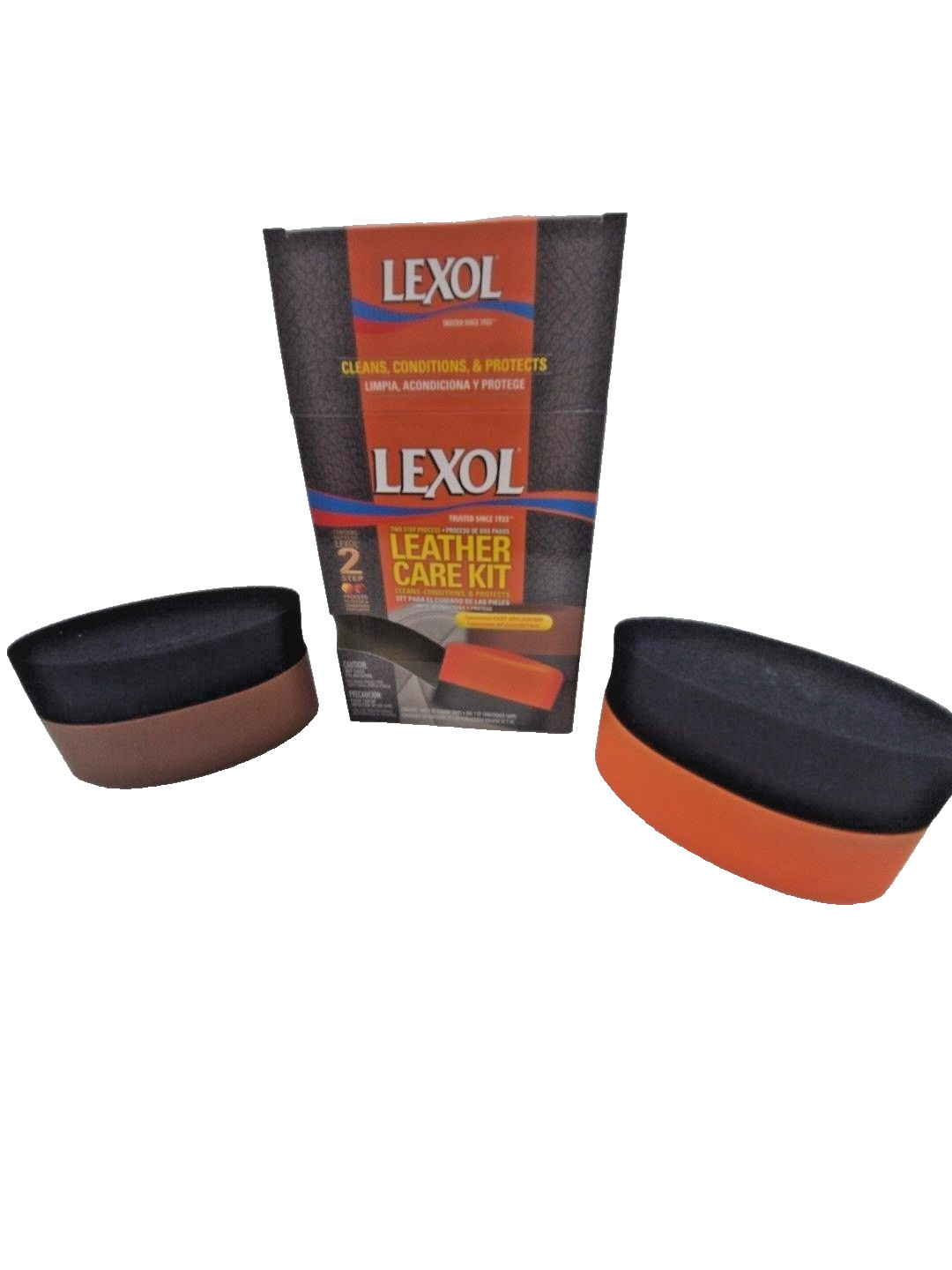 Lexol Complete Leather Care Kit 2 Step Cleaner Conditioner New Other Box Wear