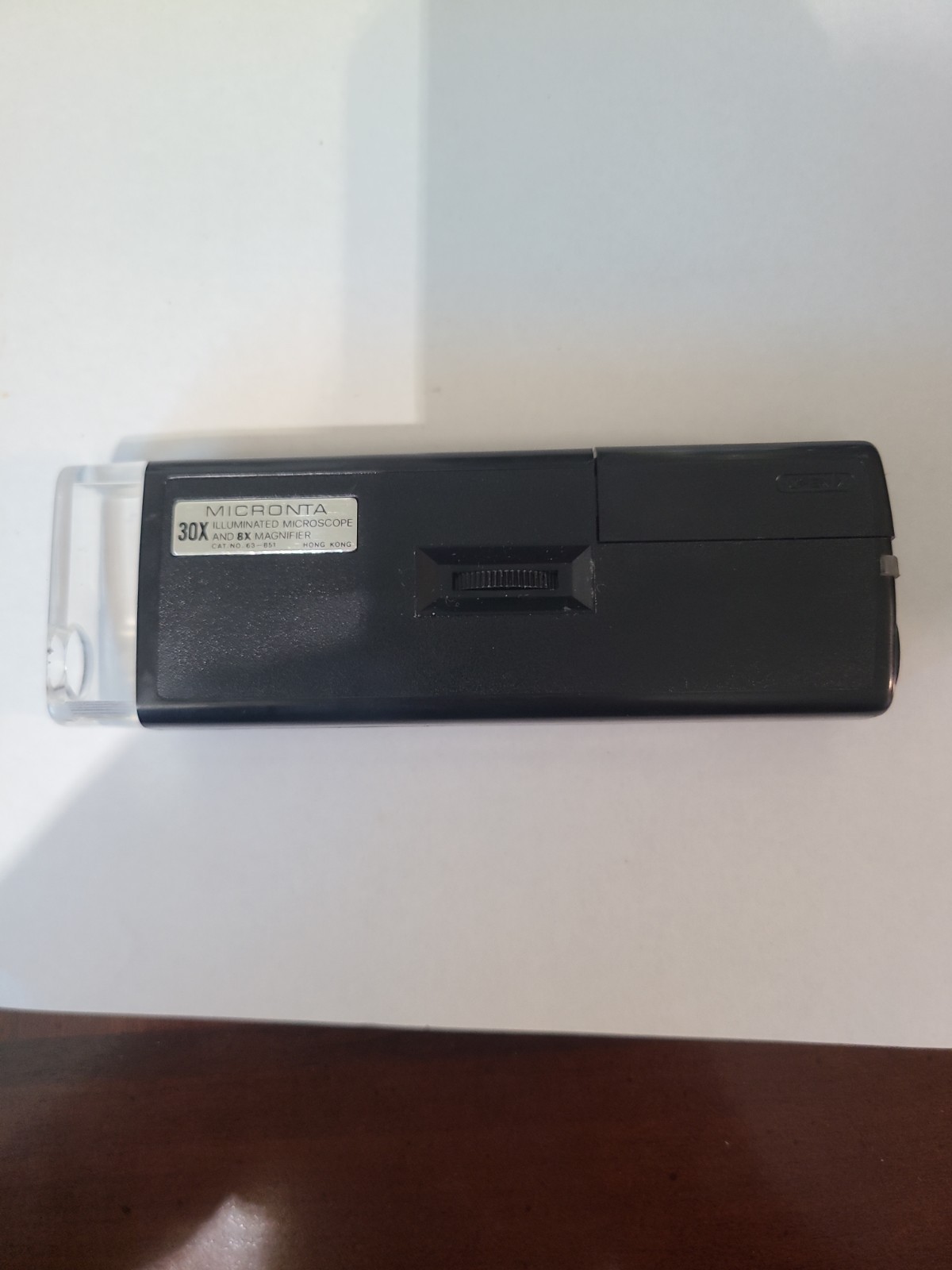 Vtg Radio Shack Micronta 30 X Illuminated Pocket Microscope 8 X Magnifier 63-851