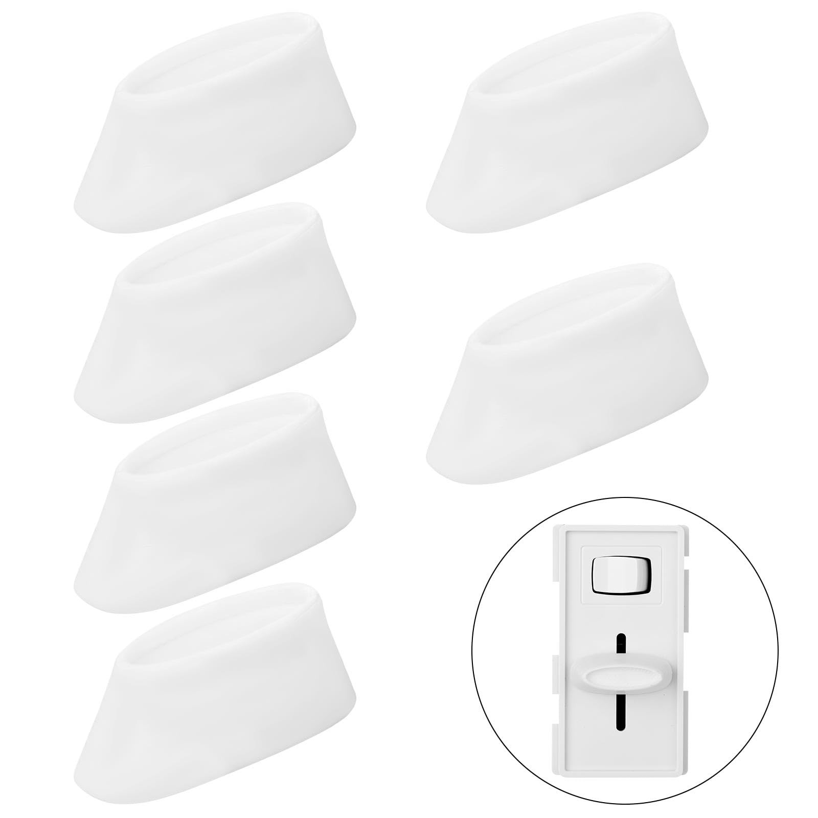 6pcs Dimmer Switch Knobs, Replacement Universal Dimmer Knob for Ceiling Light...