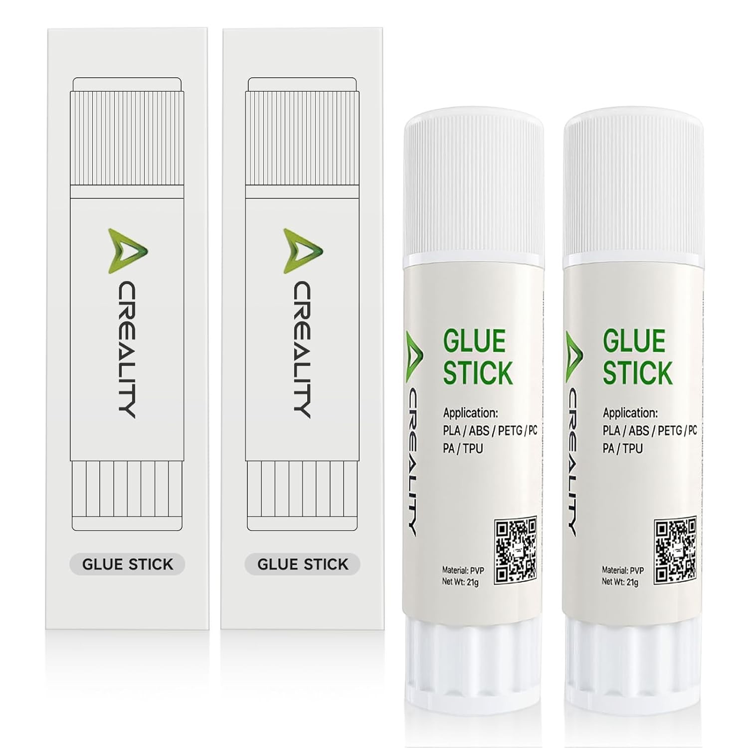 Creality Official 3D Printer Glue Stick,Solid Adhesive for Hot Bed,Perfect First