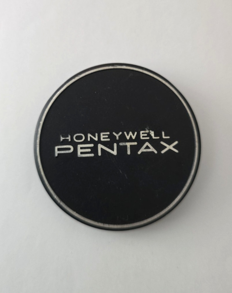 Pentax 49mm Slip-On Honeywell Pentax Metal Front Lens Cap