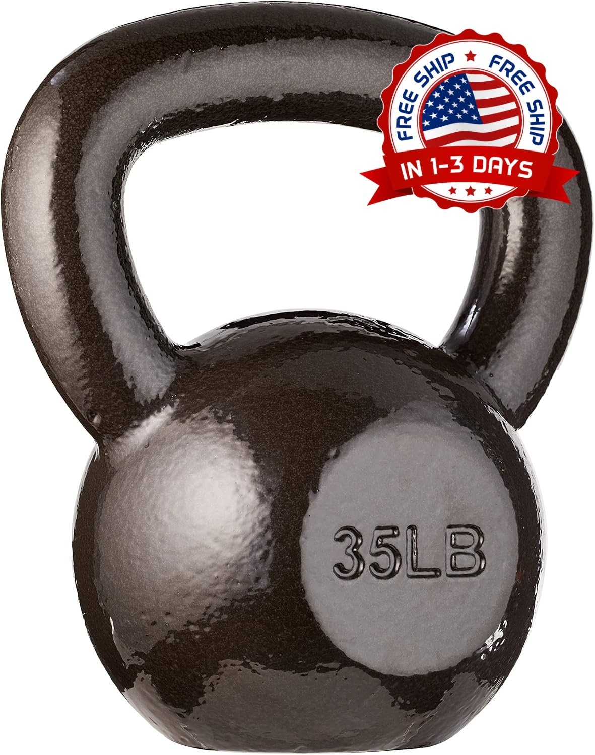 Pesa rusa de hierro fundido de 35lb  para entrenamiento de fuerza en casa NEW US