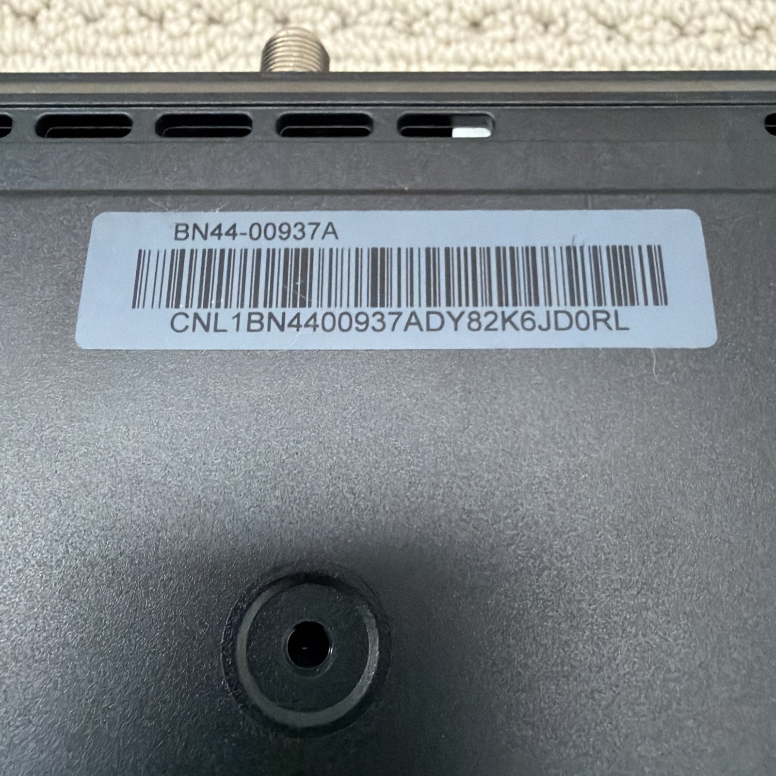 Samsung One Connect Box SOC1005N / NOT WORKING / ALL CABLES