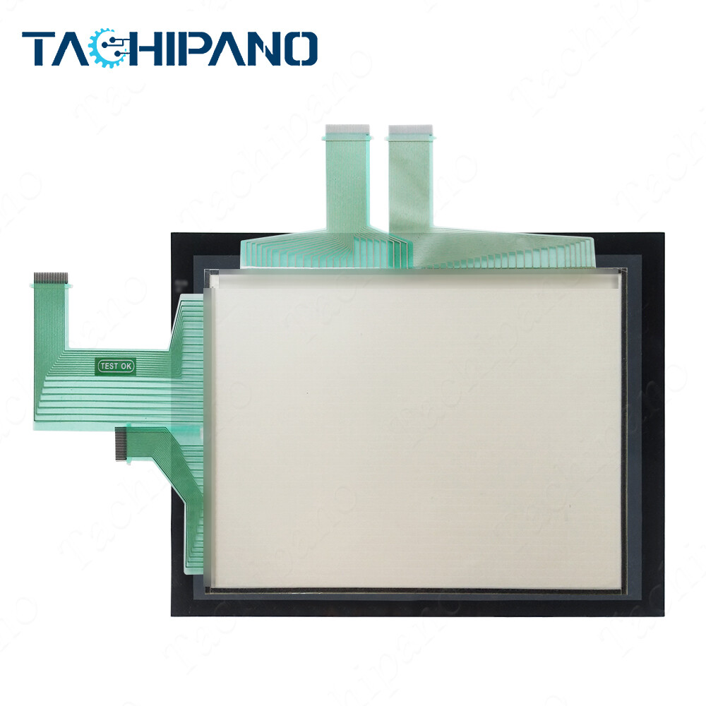 NS12-TS01B NS12-TS01B-V1 Touch Screen for Omron NS12-TS01B-V2 Panel with Overlay