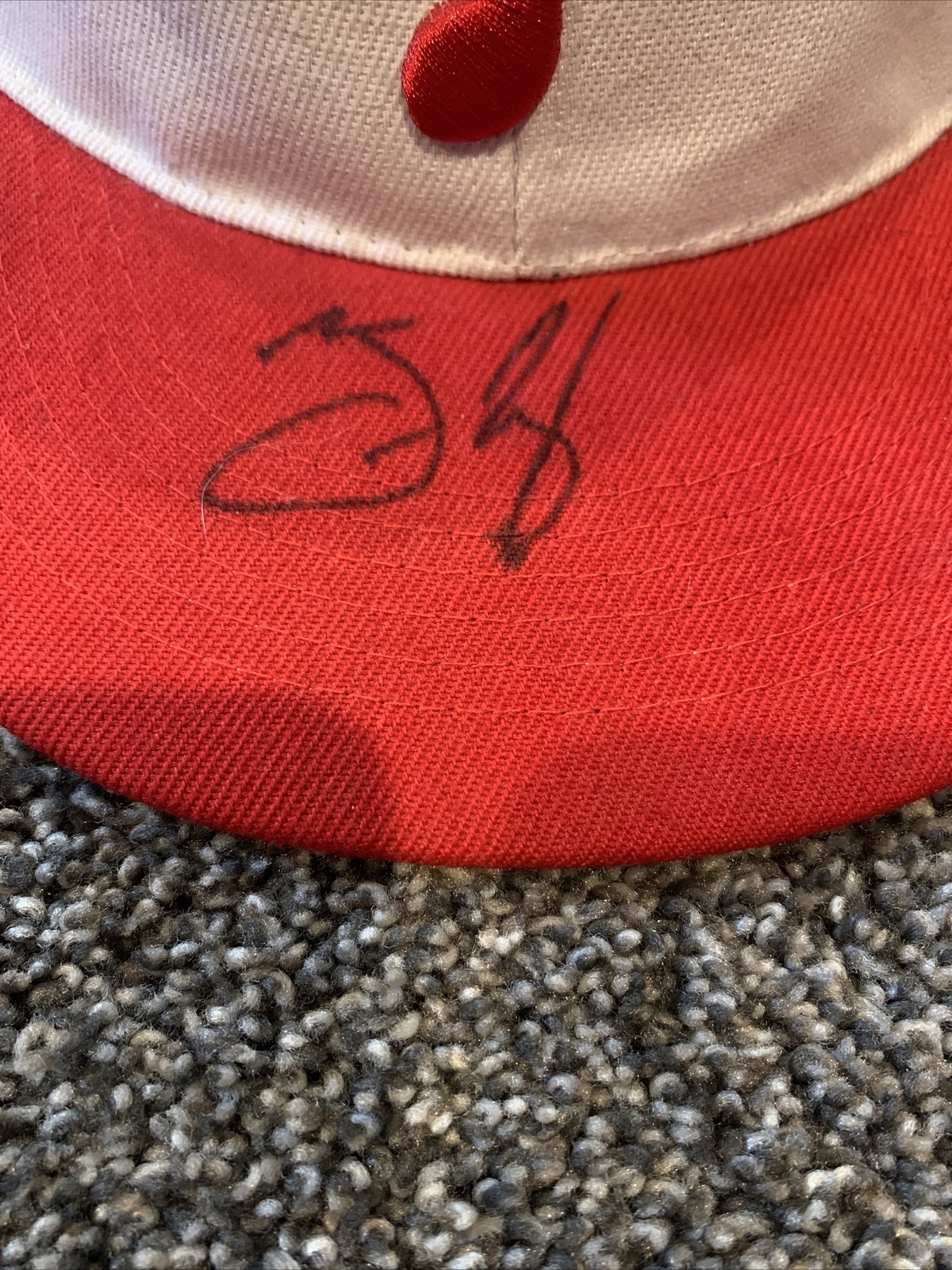 Phillies Signed Hat - Trevor May