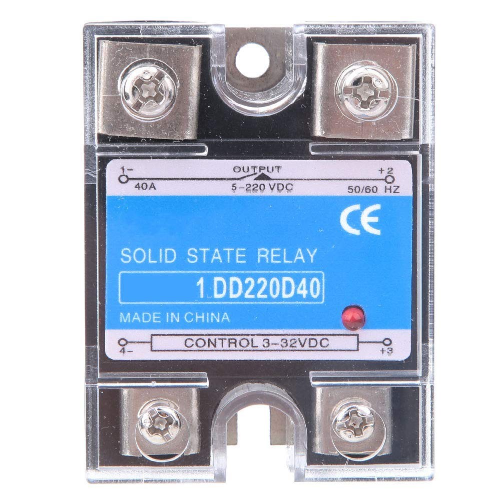 Control Relay for ssr 1.18x1.73x2.32in 3-32VDC Accessory Adapter Input 3-32VDC