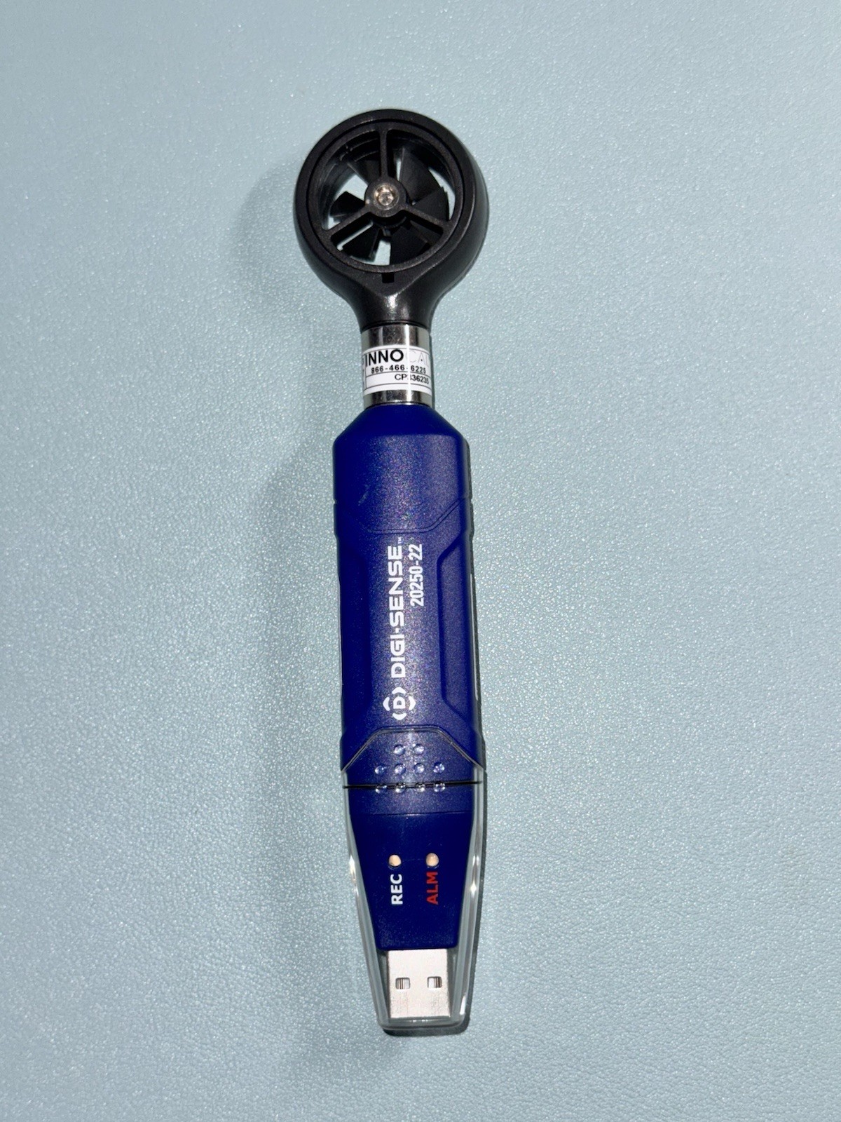 Digi-Sense Data Logging Vane Anemometer W/ NIST - Open Box Never Used