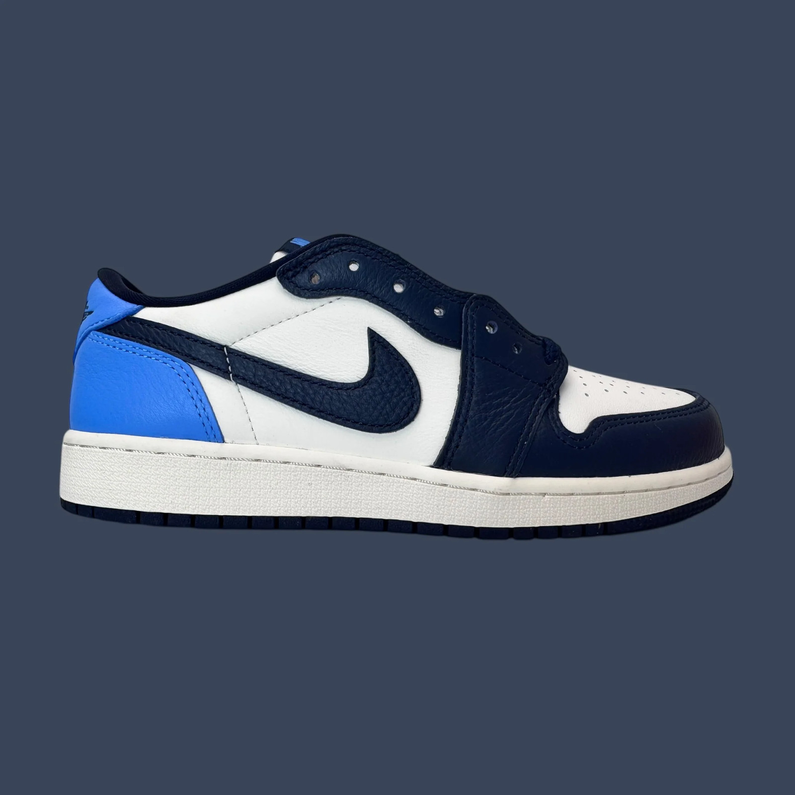 Air Jordan 1 Retro Low OG GS Obsidian/University Blue – CZ0858-400
