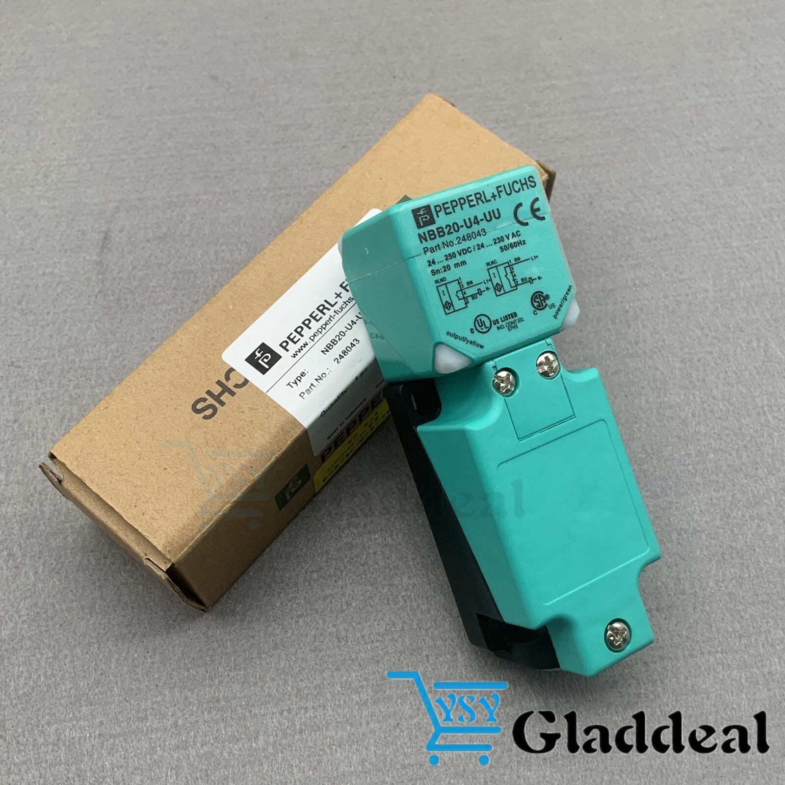 New in Box for PEPPERL + FUCHS NBB20-U4-UU Inductive Sensor Free Shipping