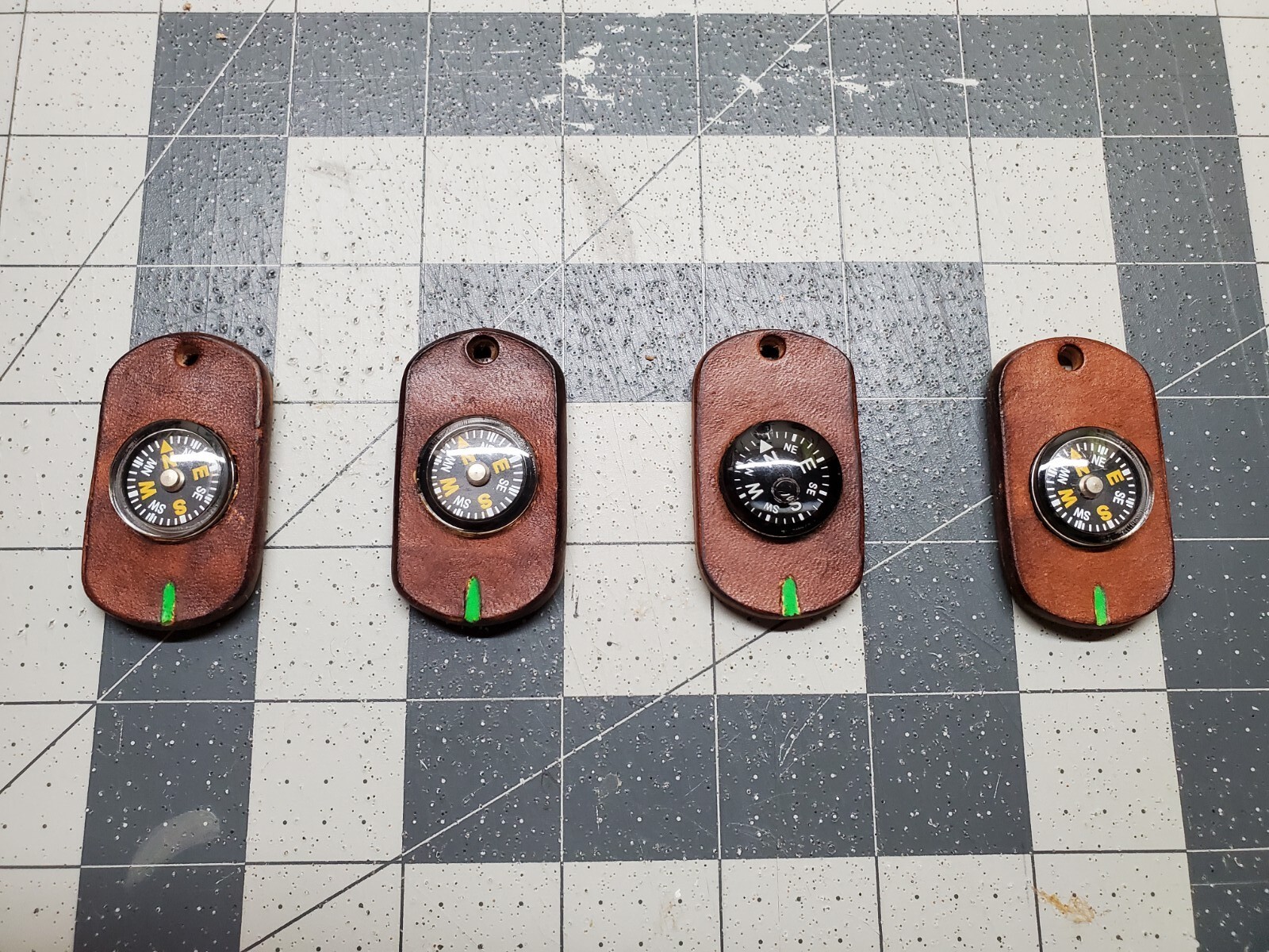 Leather Bushcraft/Survival Compass