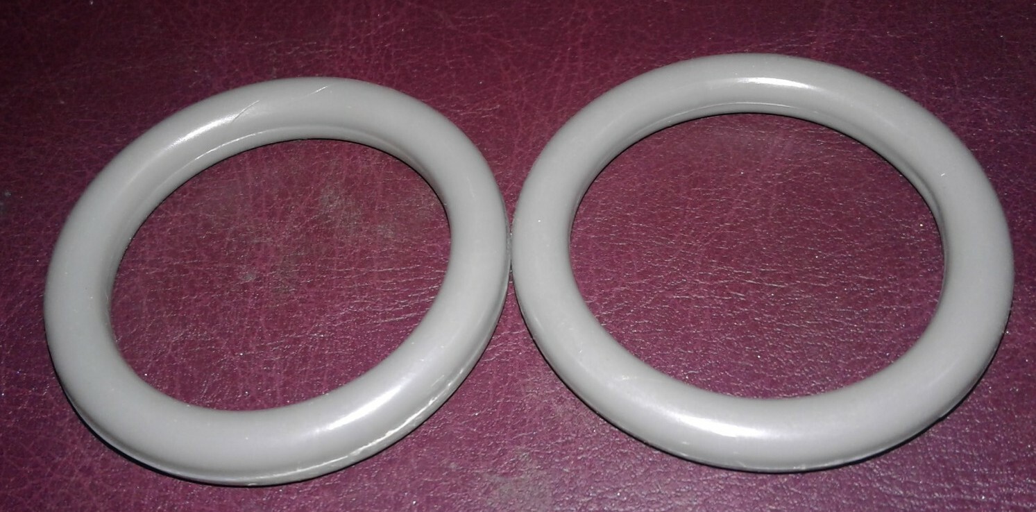 Lot of 2 - SEXAUER 134866 T & S Brass #000907-45 , Spray Head Hold Down Ring