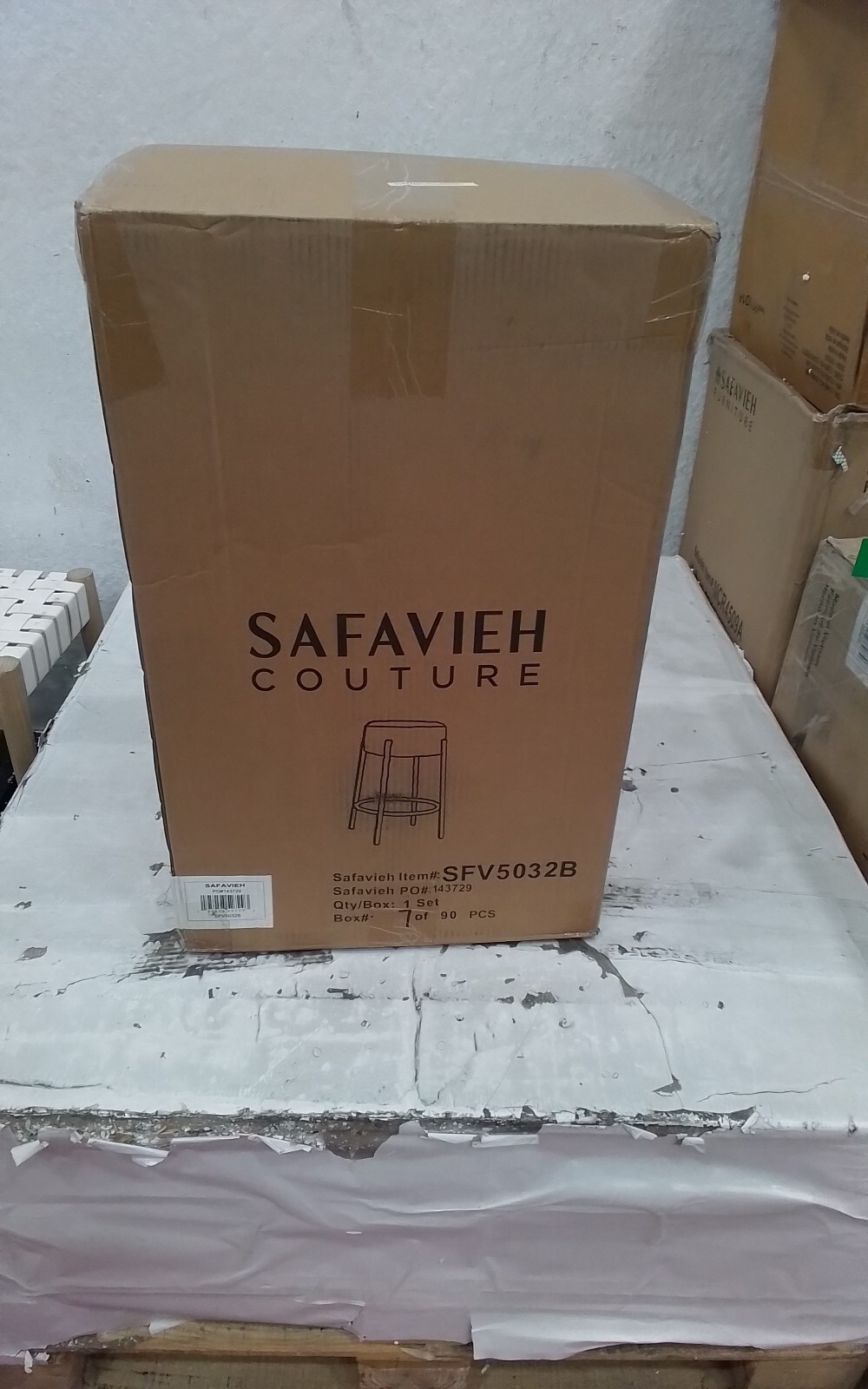Safavieh PAISLEIGH METAL COUNTER STOOL, Reduced Price 2172740790 SFV5032B
