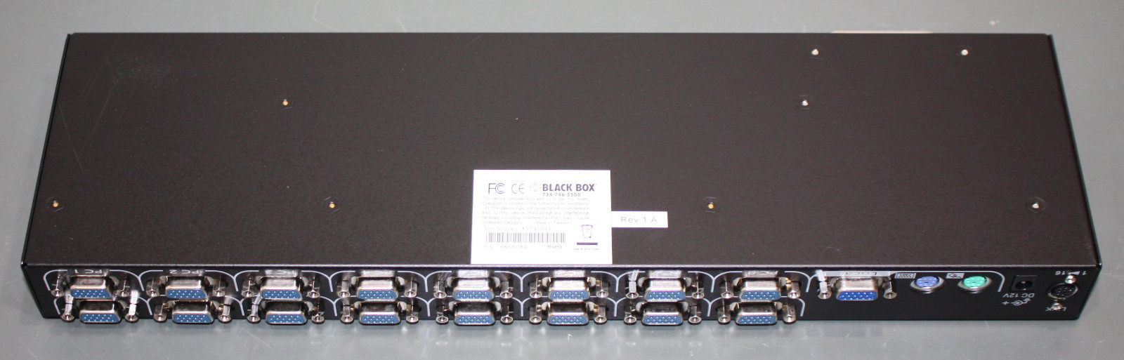Black Box KVT4S16PV, 16 Port PS/2 KVM Switch Port Module for KVT41x Series Trays