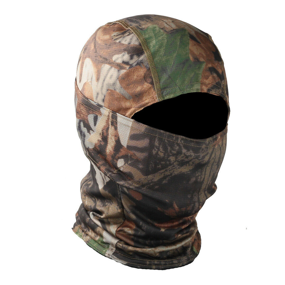 Mens Tactical Outdoor Hunting Full Face Mask UV Protection Airsoft Balaclava US