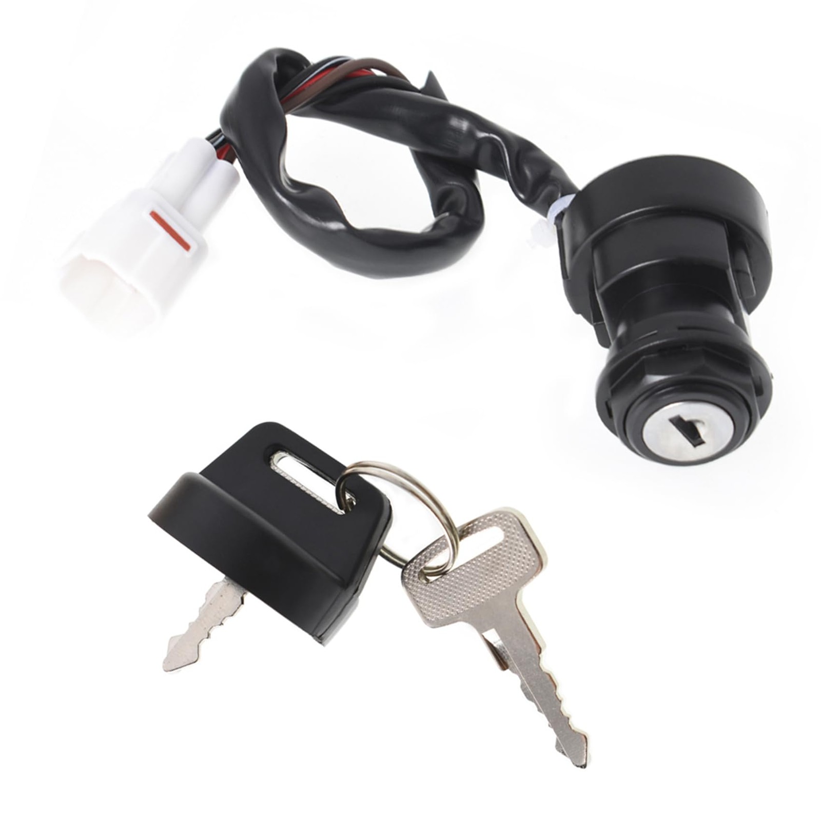 labwork Ignition Key Switch Replacement for Yamaha Warrior 350 YFM350X Black