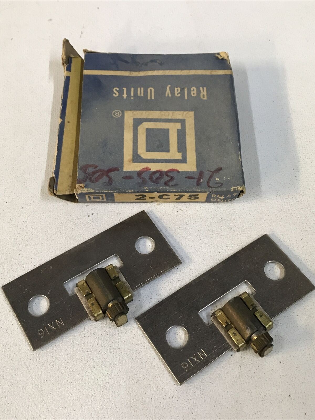 *Box Of 2* Square D C75 Overload Relay Thermal Heating Element