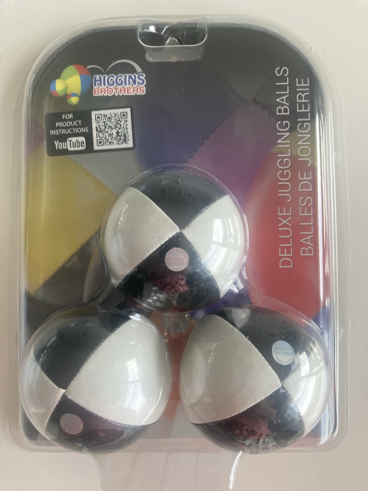 Set of 3 Premium Juggling Balls 125g Great Quality Juggle Balls