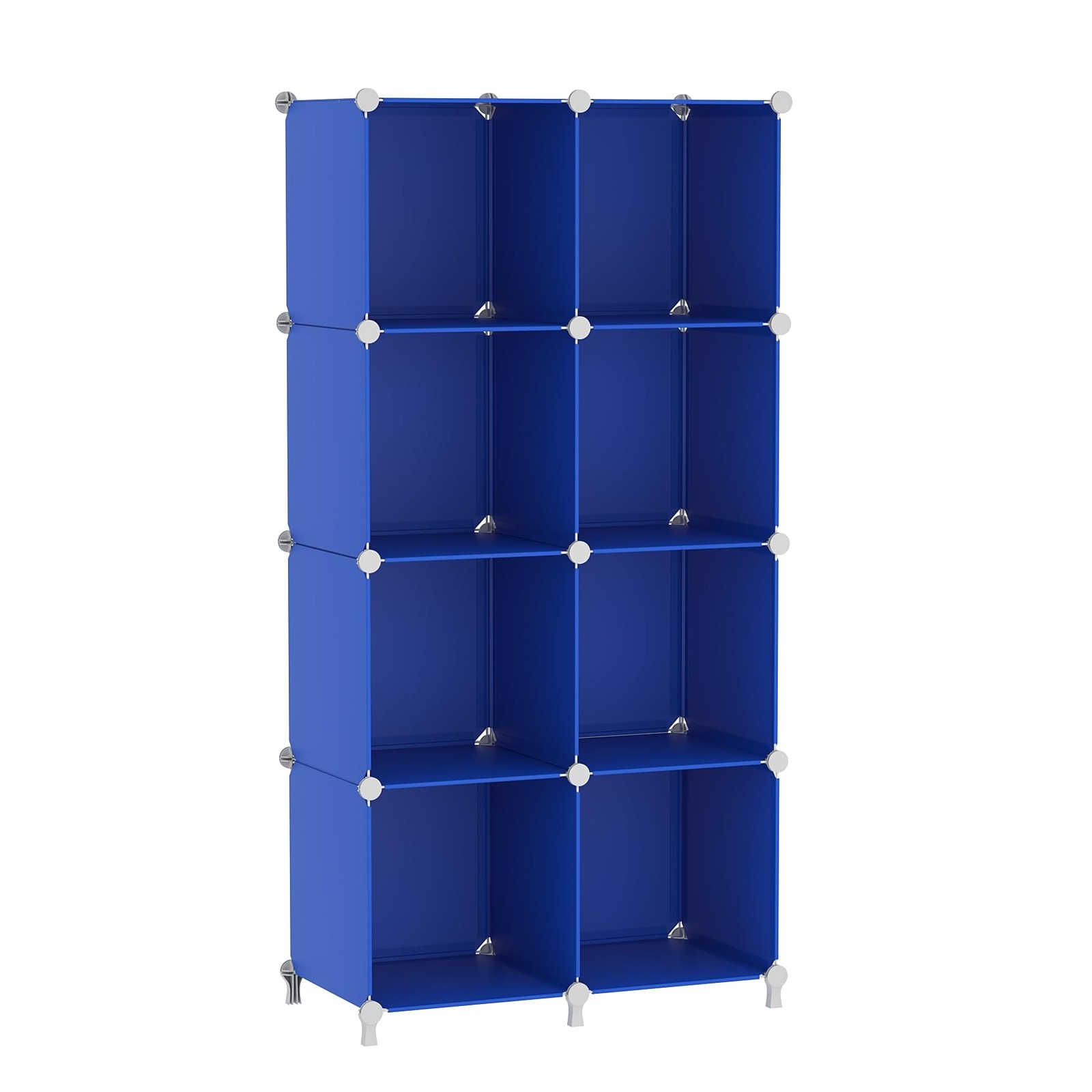 Cube Storage Organizer, 8 Cube Closet Organizers and Storage Shelves, DIY Sta...