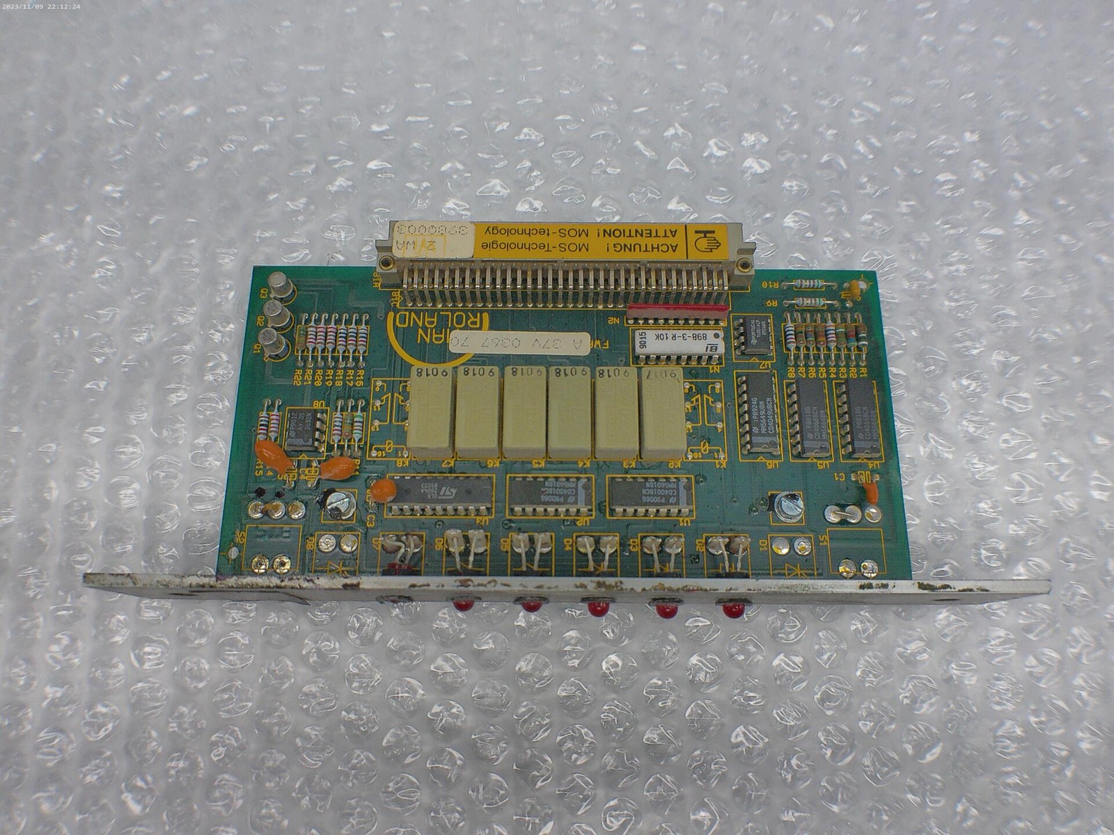 MANROLAND A37V036770 CIRCUIT BOARD UNMP