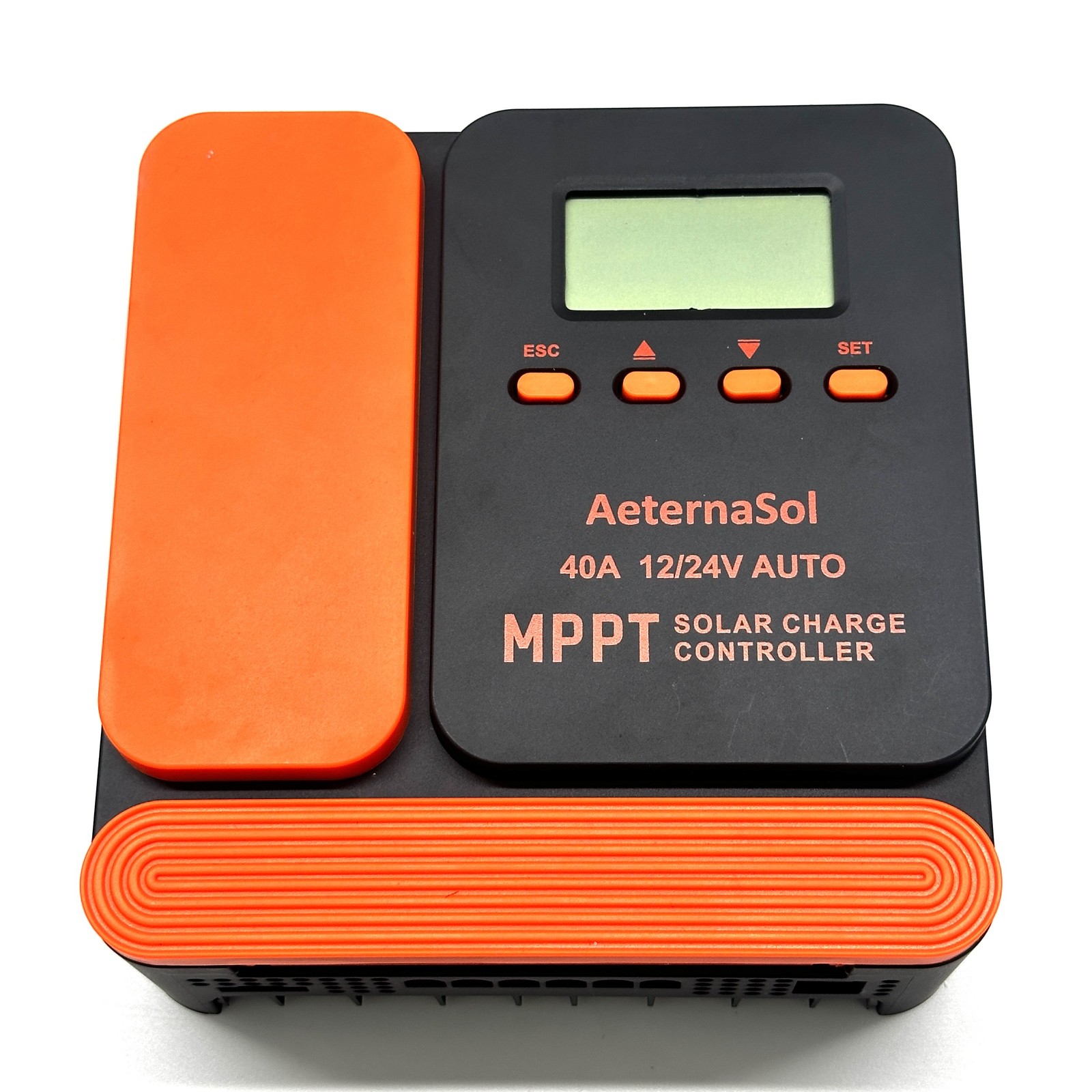 Solar Charge Controller 40A 12/24V MPPT LCD&USB for LiFePO4/AGM/GEL/FLD Battery