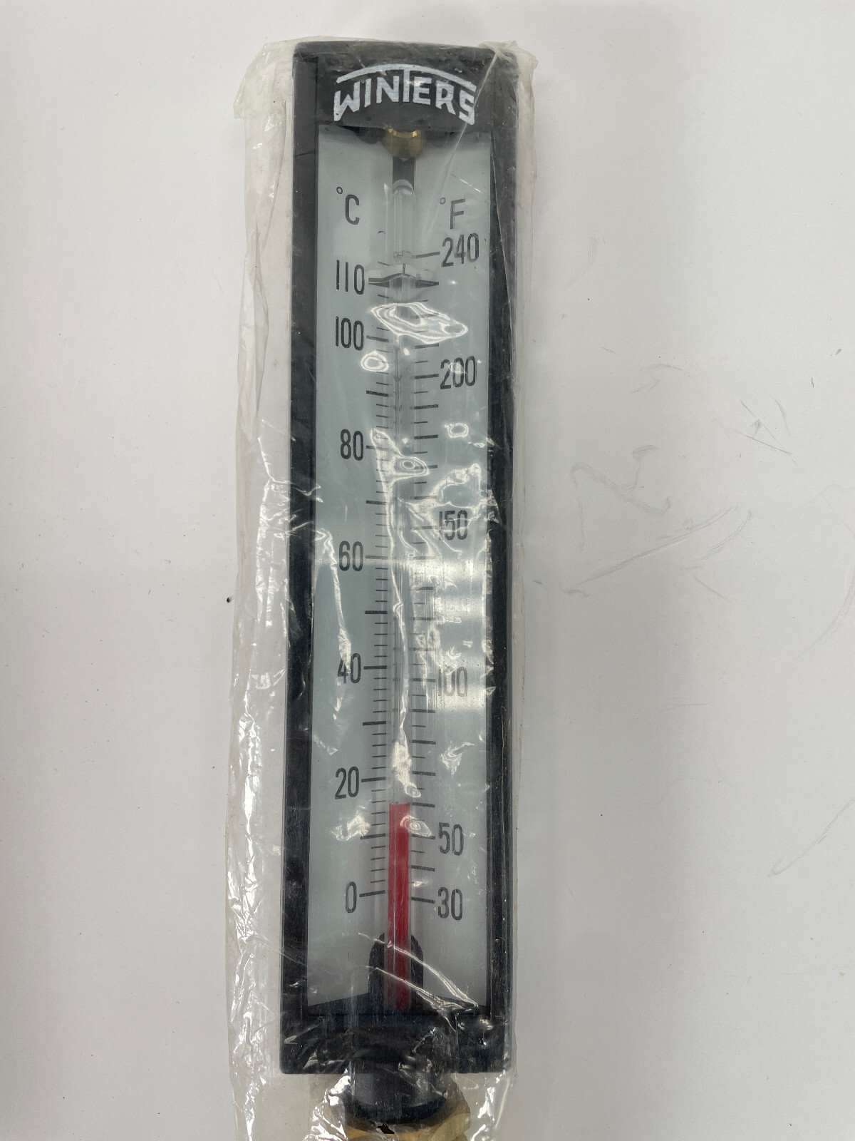 Winters Industrial Thermometer T132 30-240F New