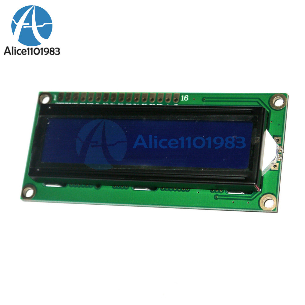 LCD1602 3.3V Blue Backlight 16*2 Lines White Character LCD Module 1602A DIY