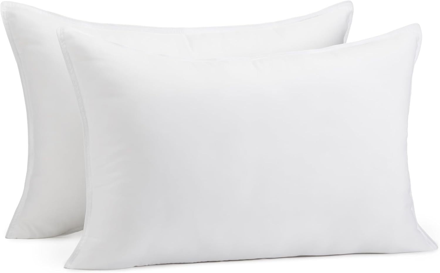 Down alternative pillows,Queen-Pack of 2, white, 30 inches long x 20 inches wide