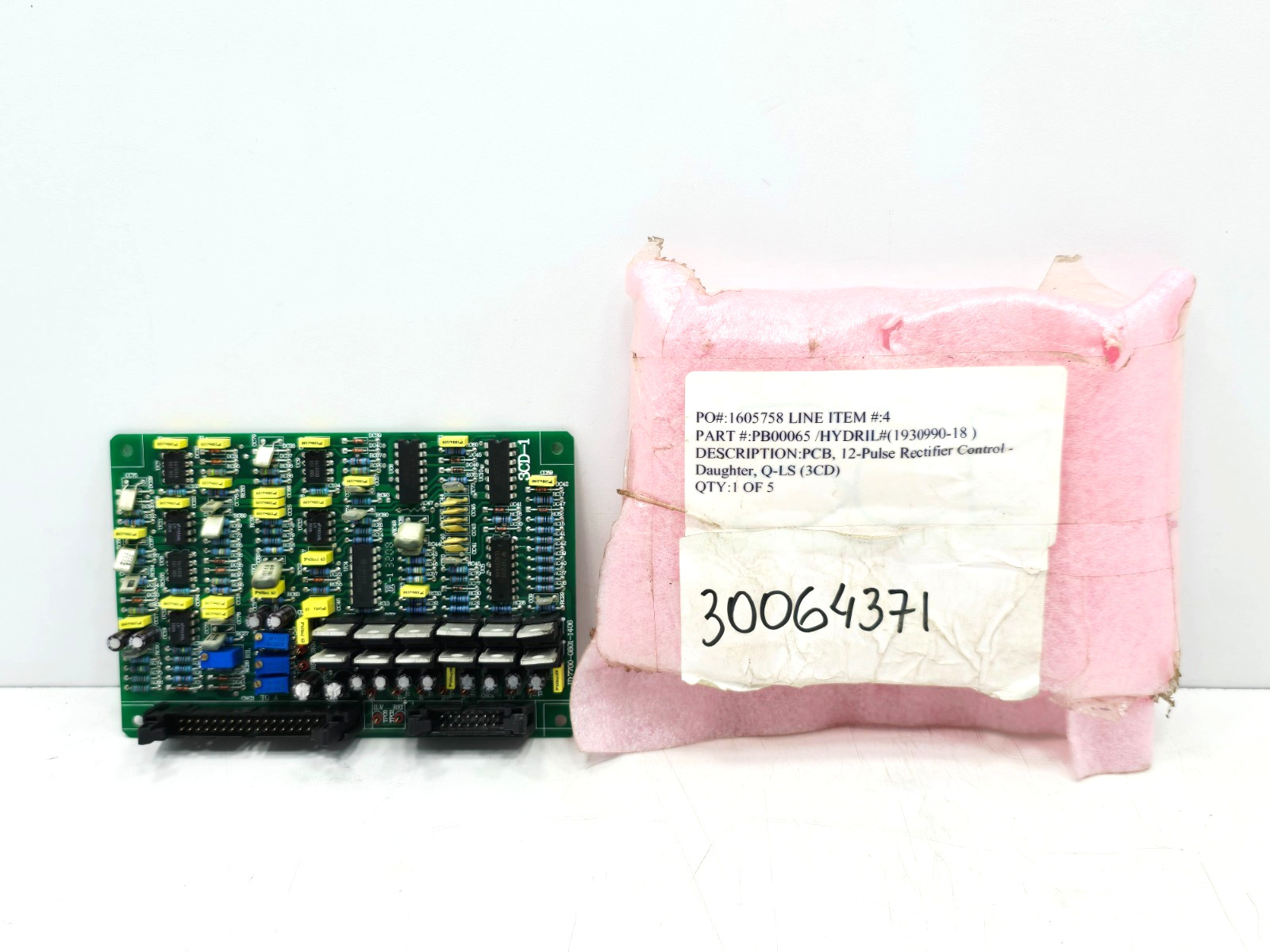 7700-0801-1406 RECTIFIER CANTROL PCB PB00065 ( 1930990-18 ) HYDRIL