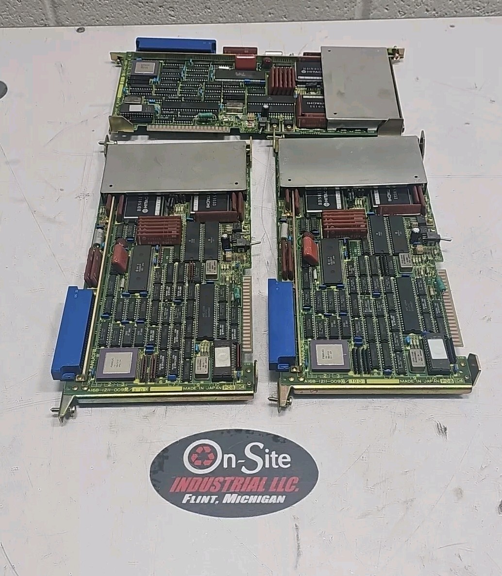 Fanuc Circuit Board PCB A16B-1211-0090/10D Lot 3 Units
