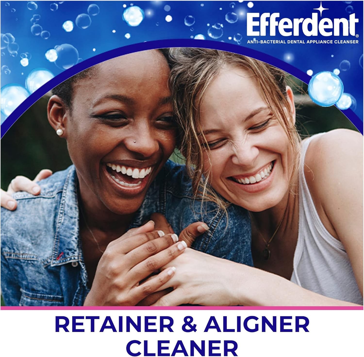 Denture Cleaner Tablets for Aligners Retainers Mint 126 Count