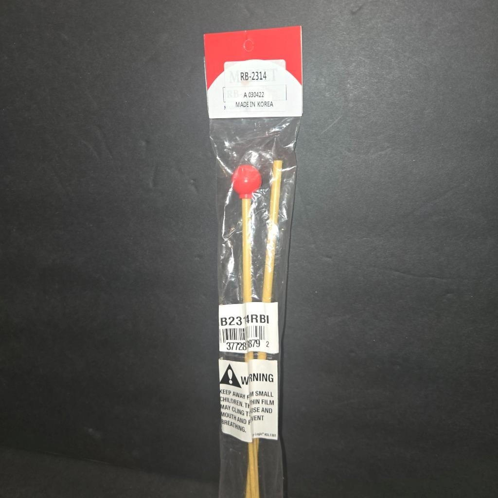 NOS RHYTHM BAND INSTRUMENTS #RB-2314 RUBBER TIP DRUM MELLETS STICKS SEALED