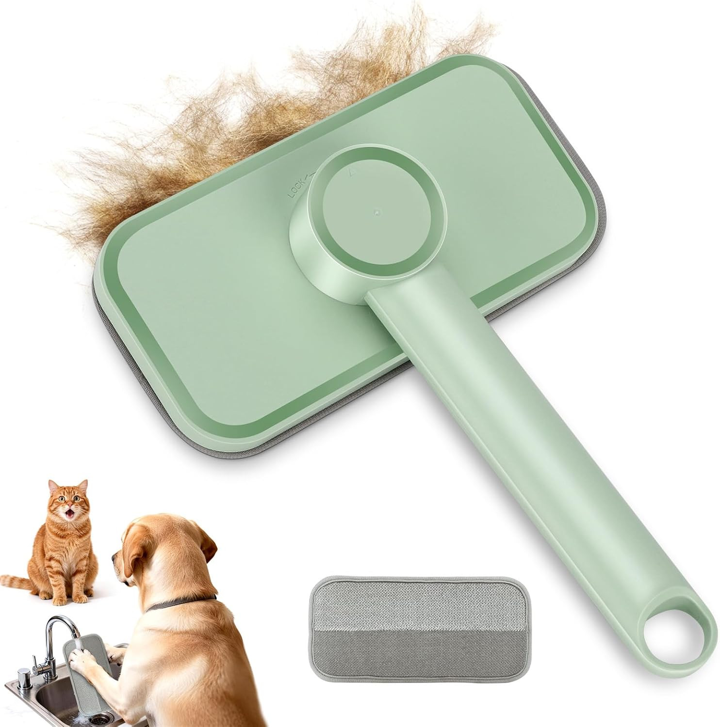 Pet Hair Remover – Reusable Lint Remover for Dog and Cat Hair Electrostatic Lint