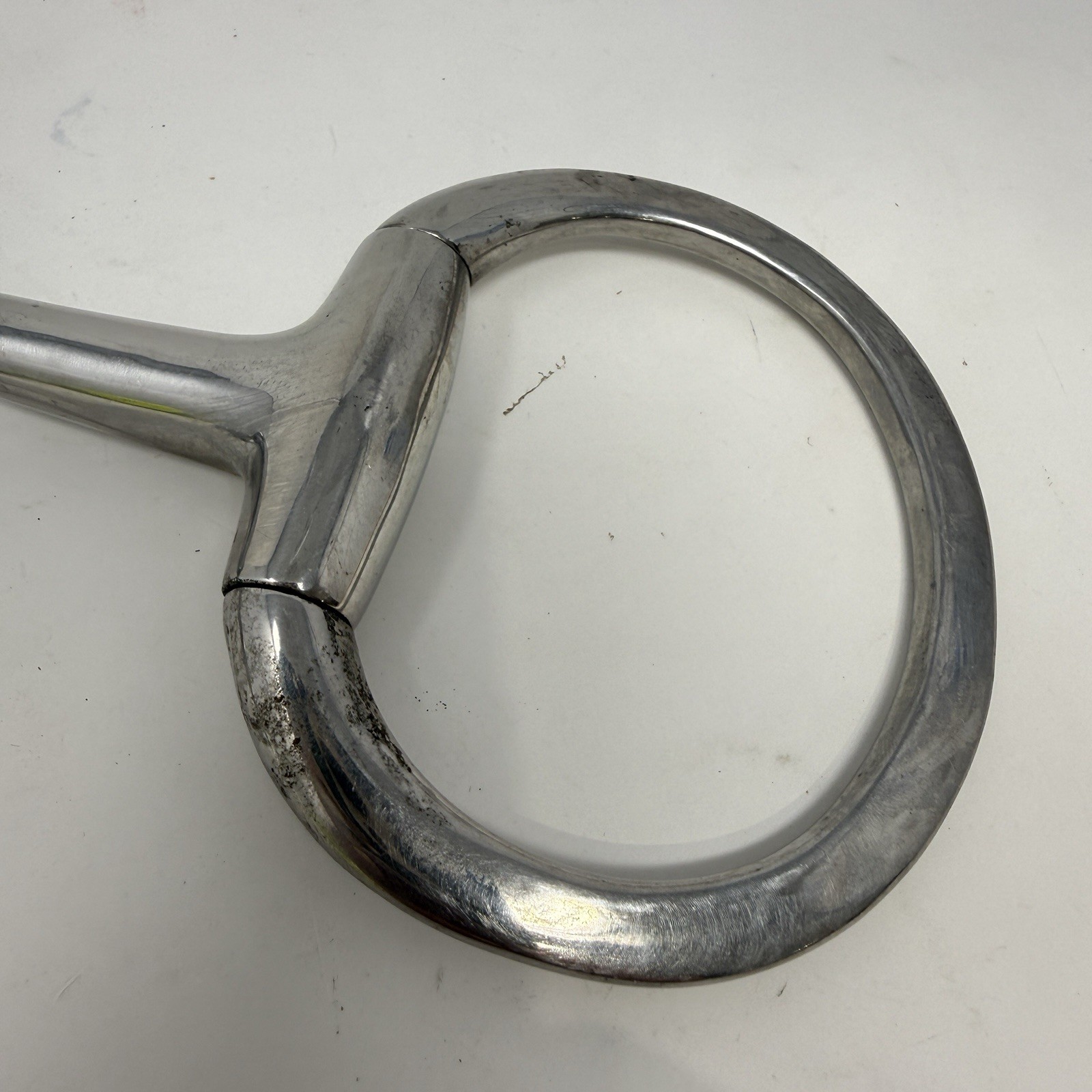 Partrade Jointed Thick Solid BRADOON EGGBUTT SNAFFLE 16MM 5.25” Stainless