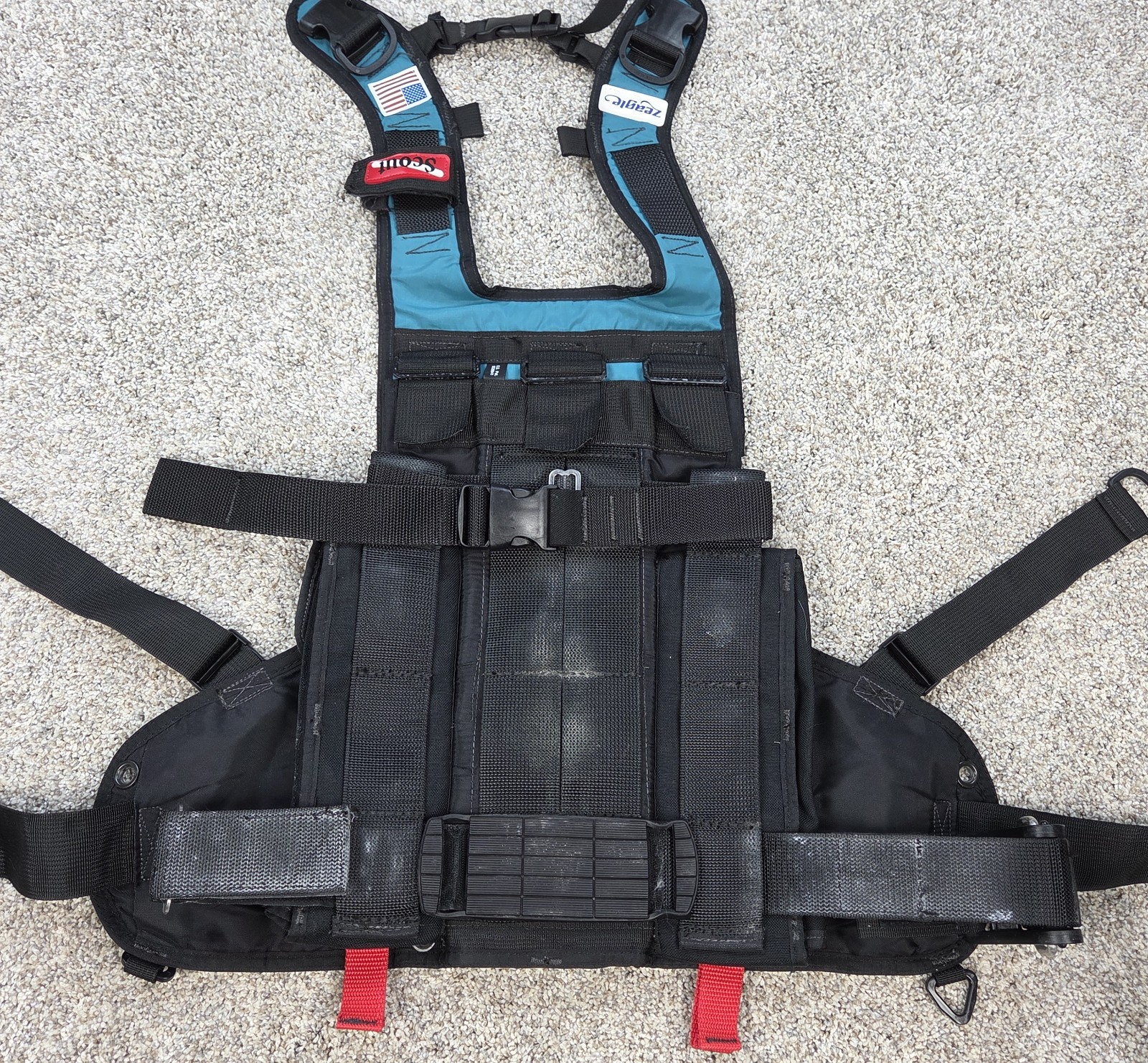 Vintage Zeagle Scout BCD Scuba Diving Buoyancy Compensator SMALL