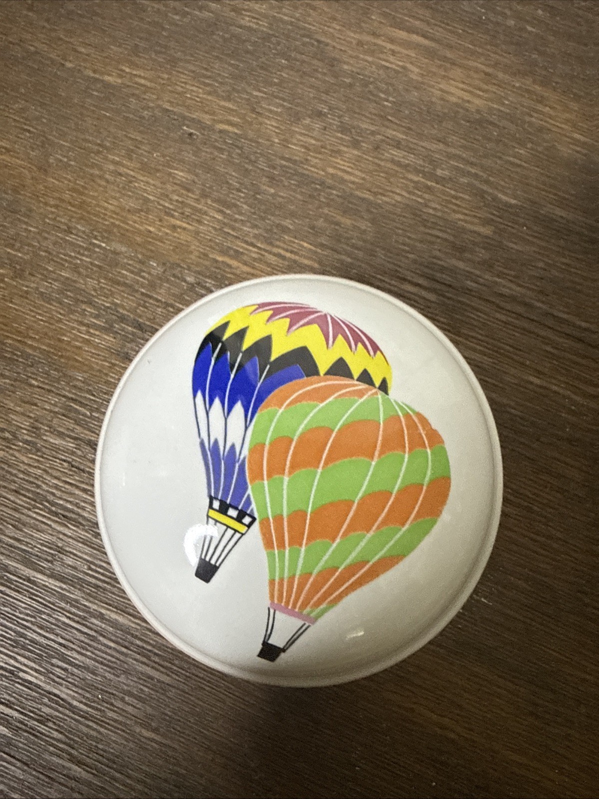 Mikasa Up Up Away Trinket Box Air Balloon