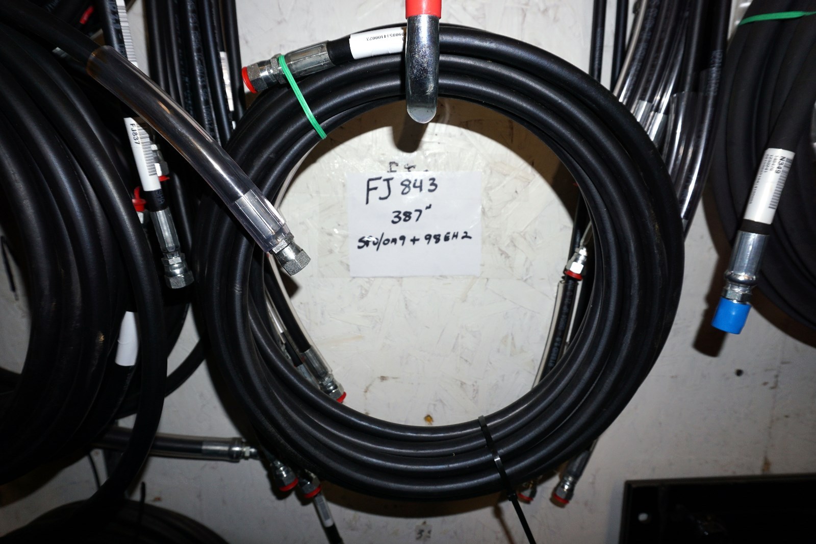 Rotary OEM # FJ843 overhead hose fits SPO/OA9 & 98 EH2 2' Extended Height Lifts