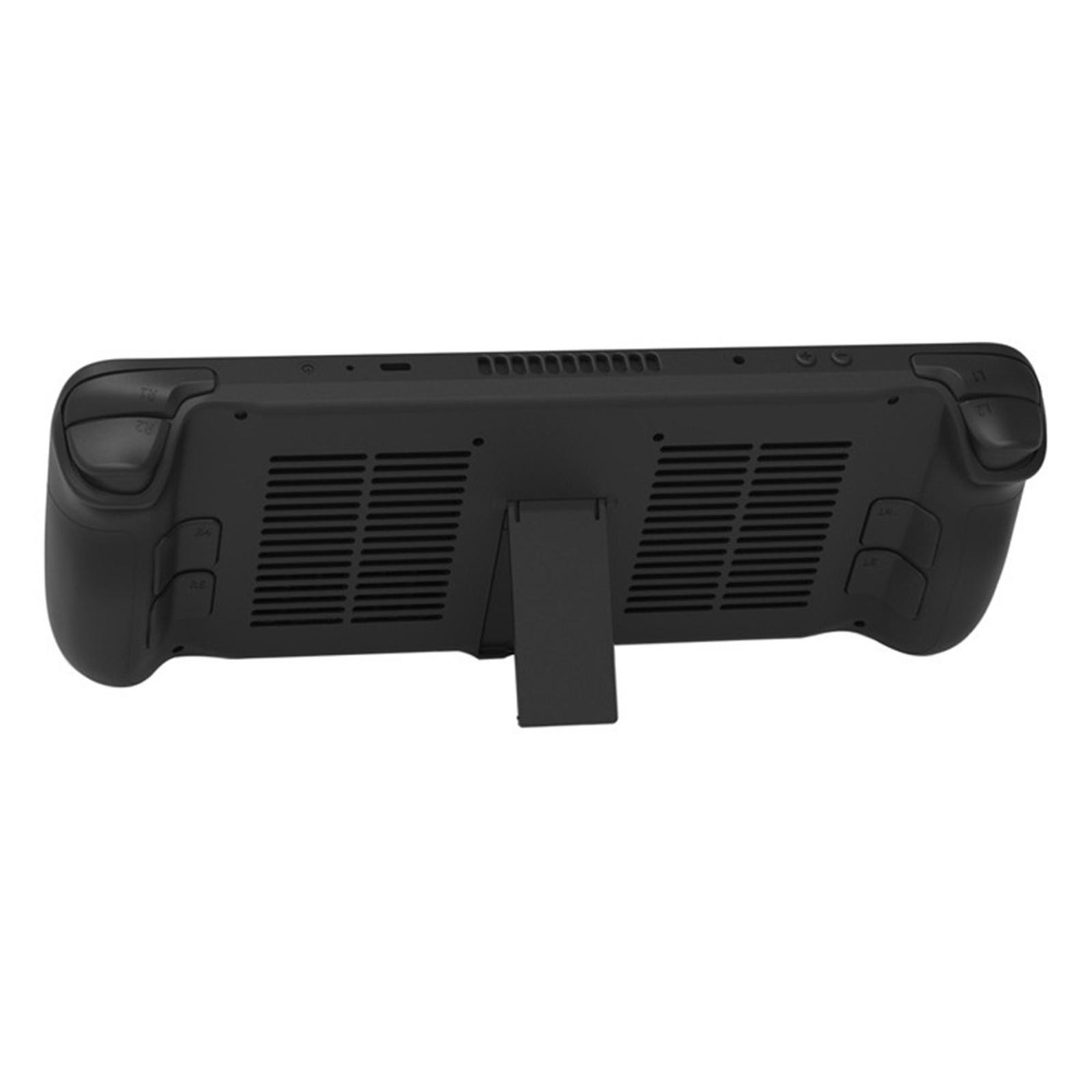 Game Console Cooling Backshell Protective Case with Bracket For Steam Deck D