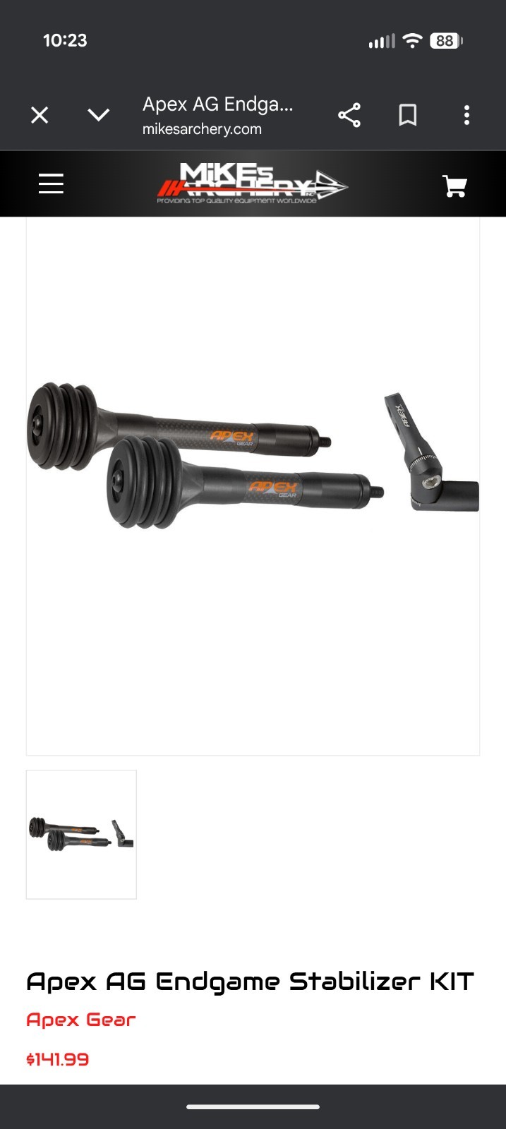 Apex Gear END-GAME Dual Stabilizer Kit
