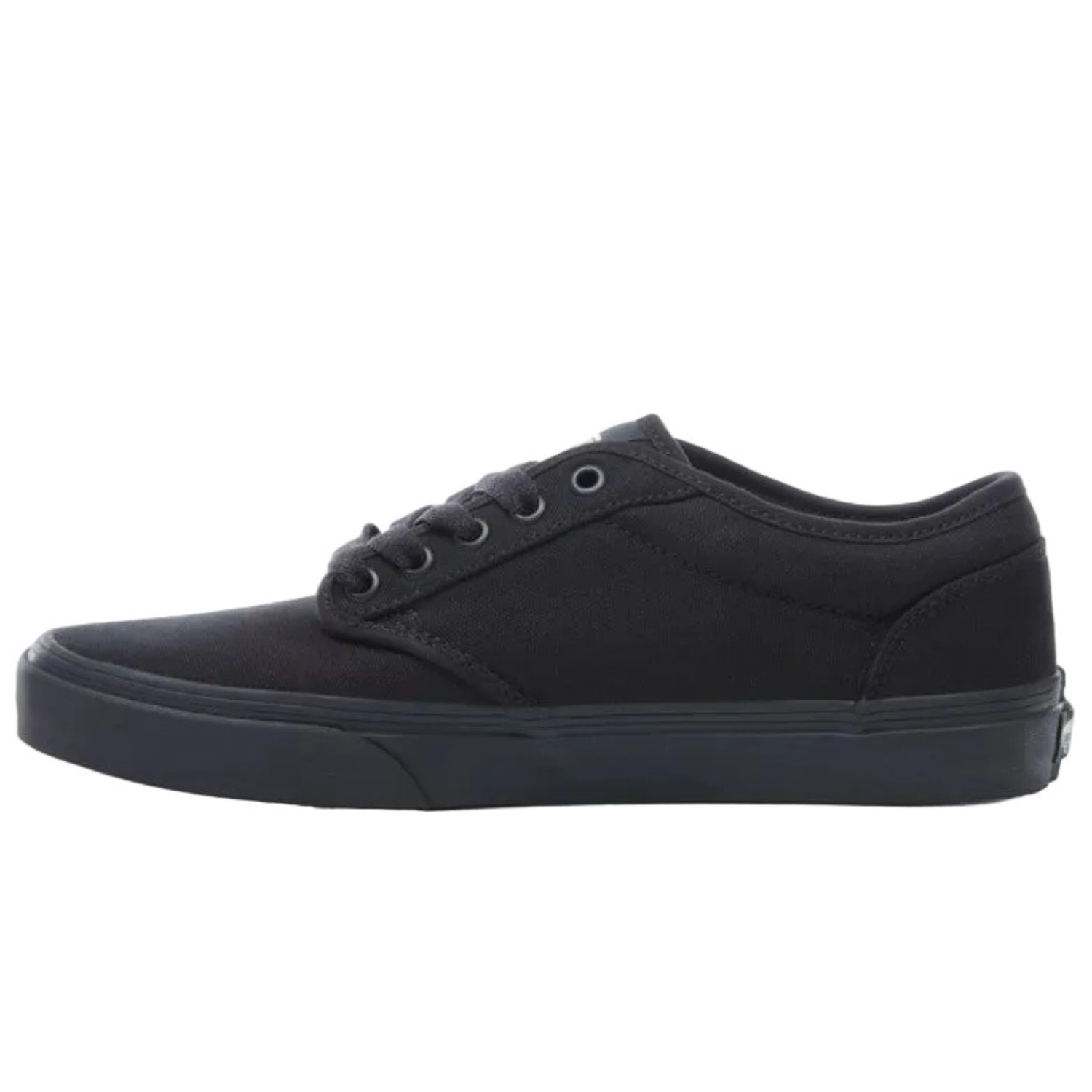 VANS Atwood Low-Top Black/ Black Men's Skate Shoes Canvas Sizes 7.5 - 12